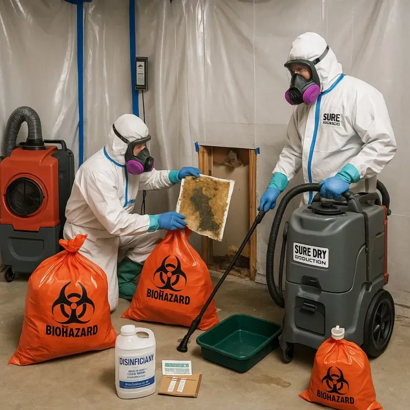 Contaminated Water Handling Protocols process in Winnsboro, SC