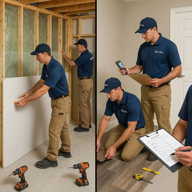 Repairs and Reconstruction process in Winnsboro, SC