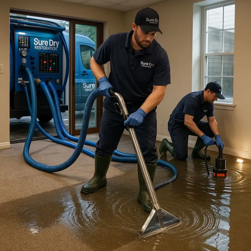 Water Extraction and Removal process in Winnsboro, SC